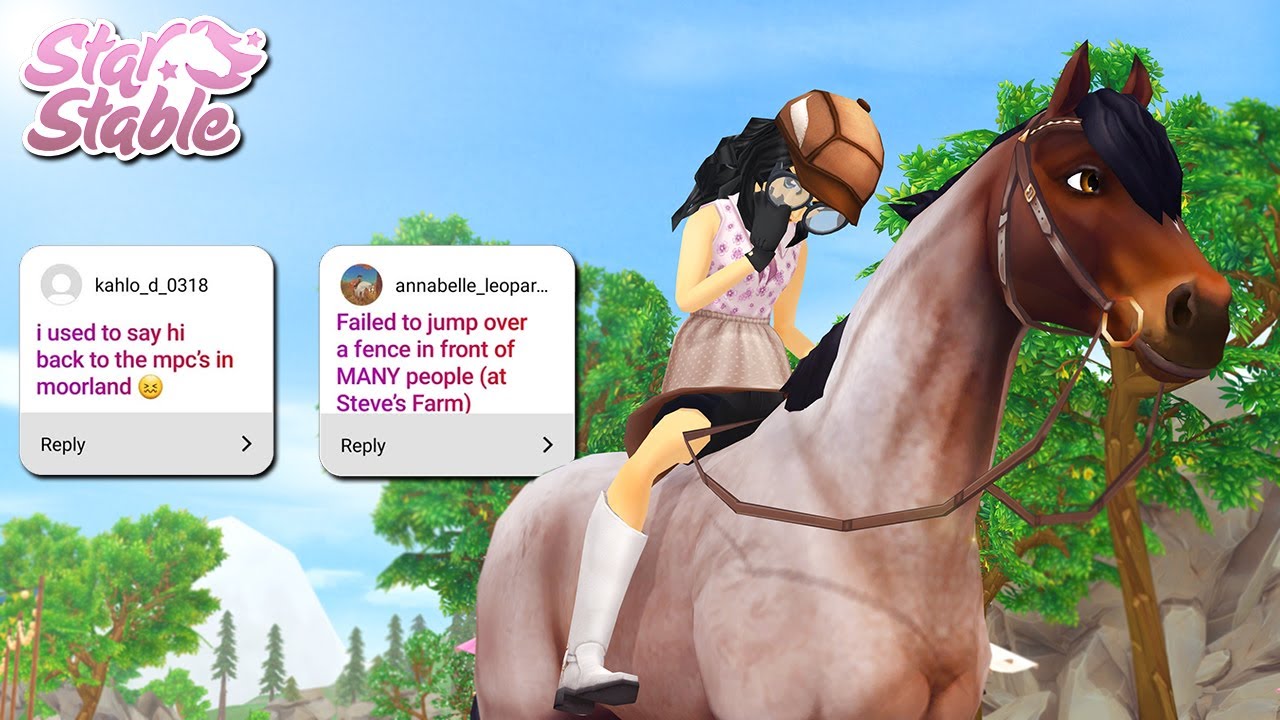 Star Stable Training Time: Reading Your Cringey/Embarrassing Stories 😬