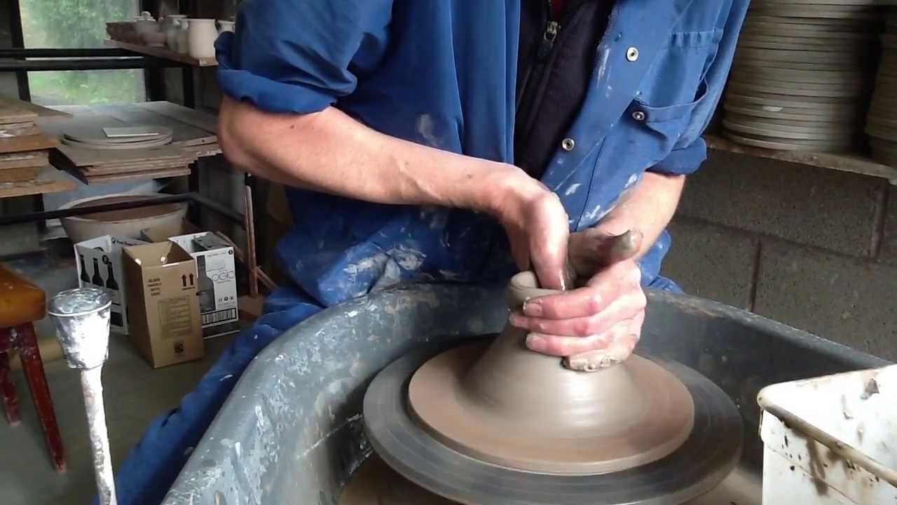 How to throw a coffee pot