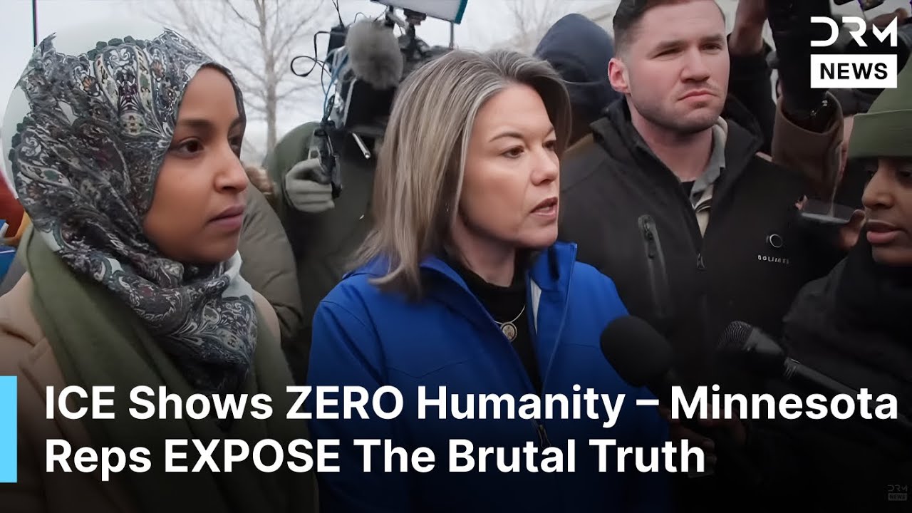 Ilhan Omar And Colleagues Expose Illegal ICE Practices And Demand Accountability | DRM News | AC1F