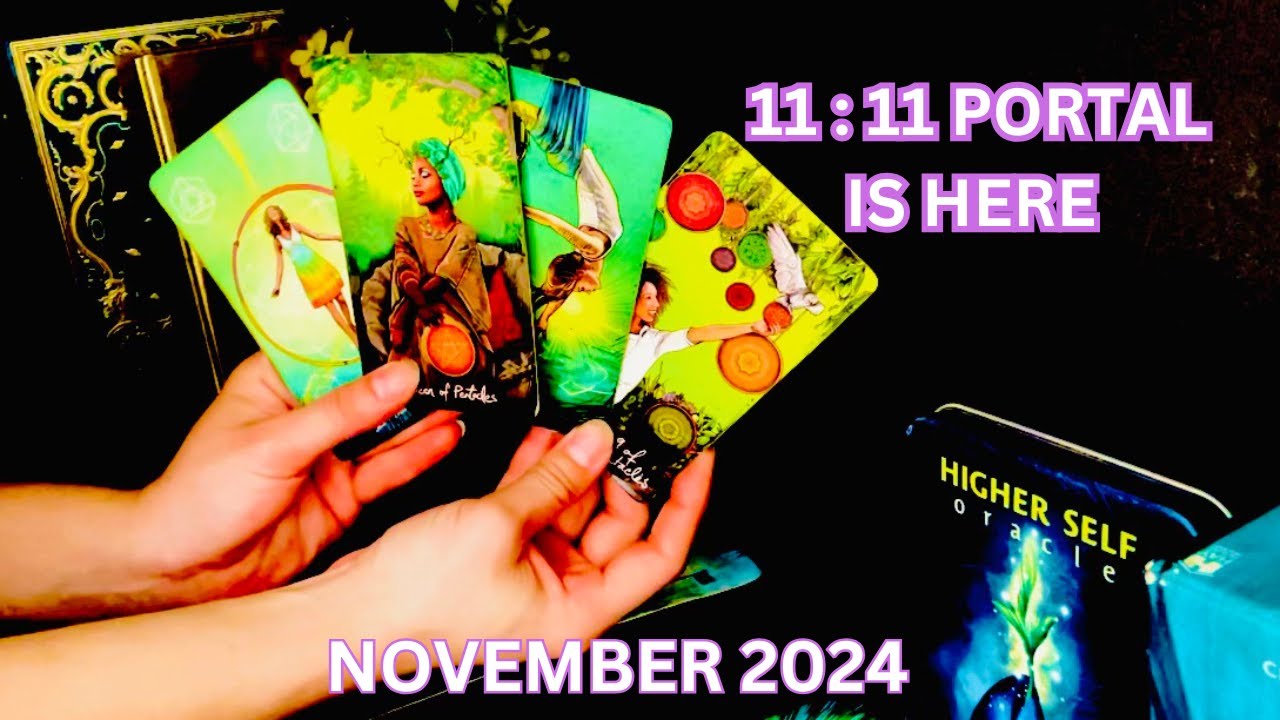 PISCES♓️11:11 PORTAL 2024‼️ WOW THIS IS CRAZY🤯IT ALL MANIFESTS IN NOVEMBER! GET READY🔥#pisces #tarot