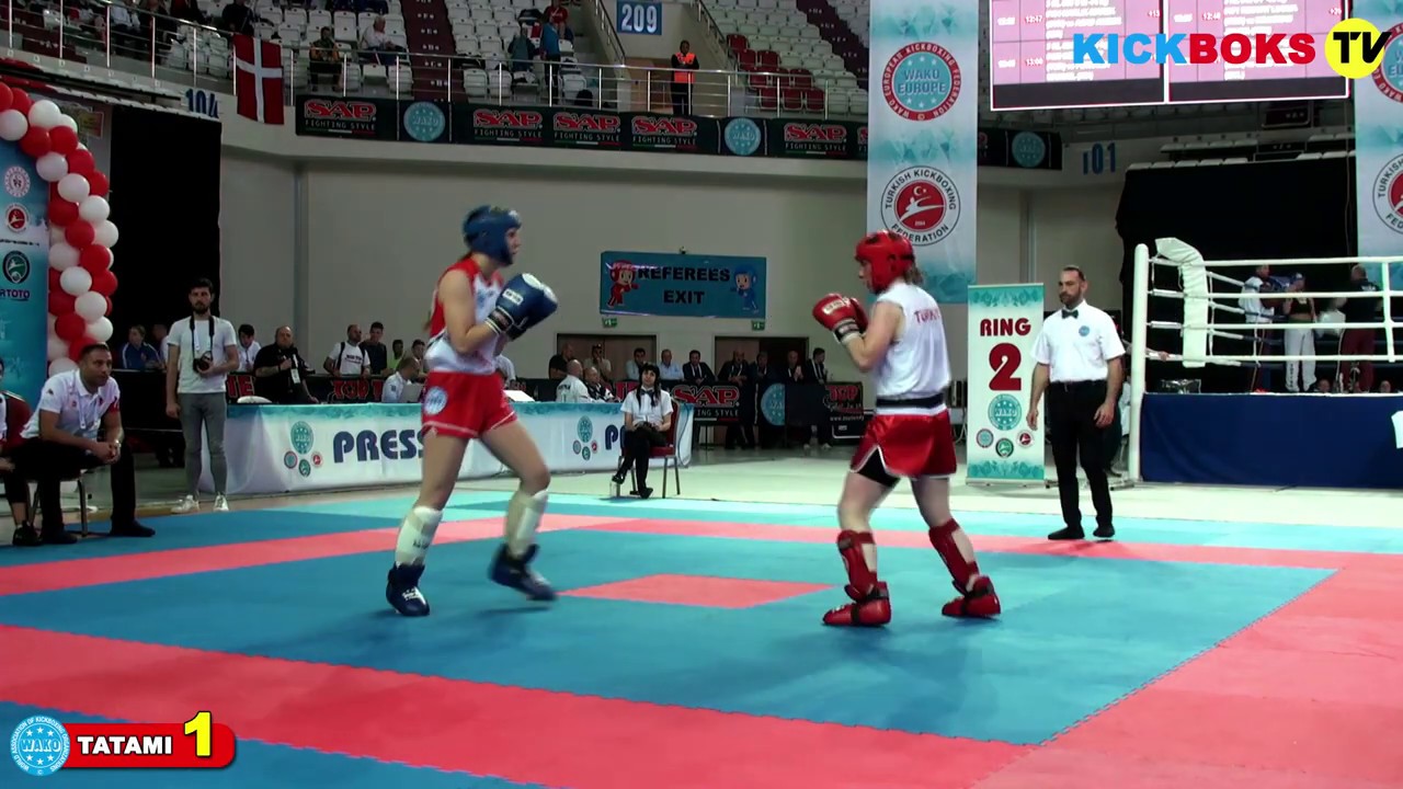 Dilara Keleş (Türkiye) vs Paulina Stenka (Polonya) KL F 70 KG WAKO World Championships 2019