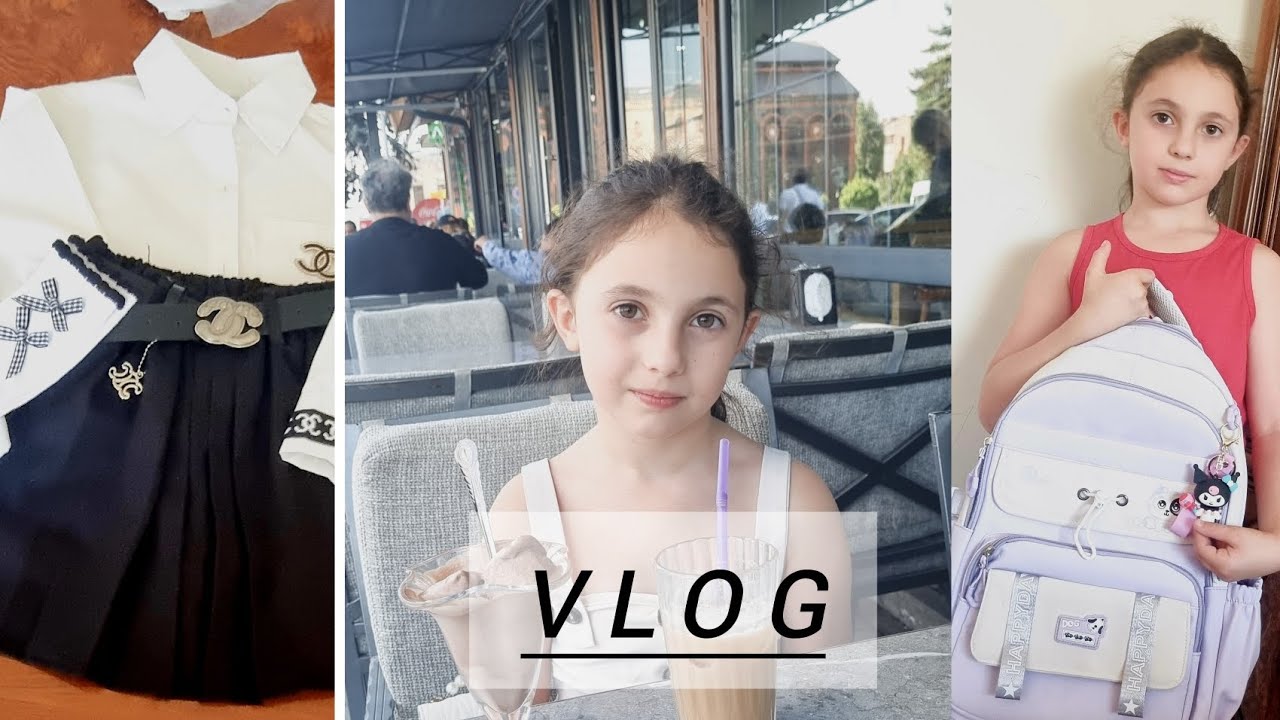 🎈Պատրաստվում ենք սեպտեմբերի 1 ին/🎒նախադպրոցական գնումներ/մեր այգու ծիրանը