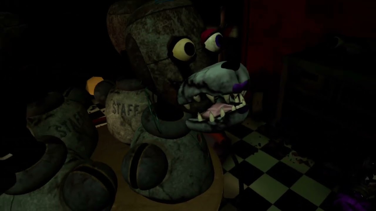 Got scared TOO MUCH TIMES IN THE VIDEO! (Five nights at freddys help wanted 2 part 5) 
