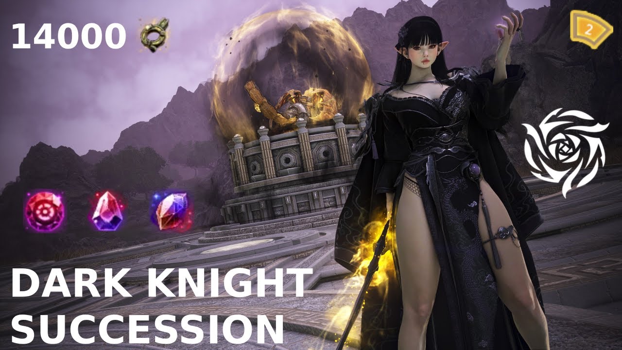 BDO | Tenebraum Castle | Dark Knight Succession | 14000/hr 6 Manticores | Lv2 ONLY