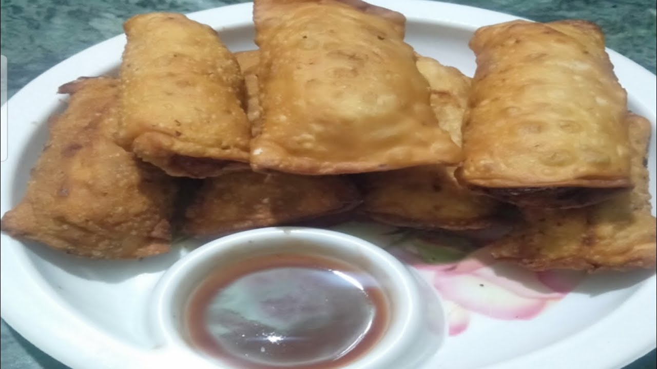 आसानी से घर पर बनाएं आलू मटर  के क्रिस्पी रोल | aalu mater roll