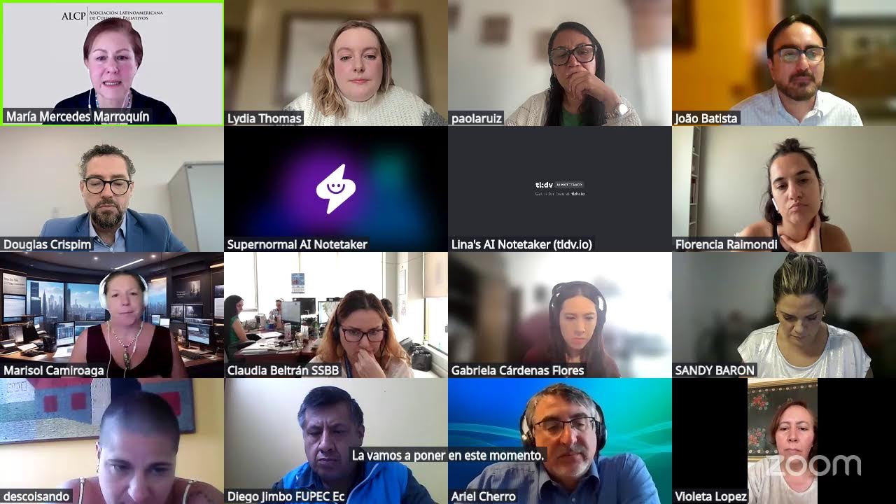 Webinario Concurso Comunicación en Cuidados Paliativos