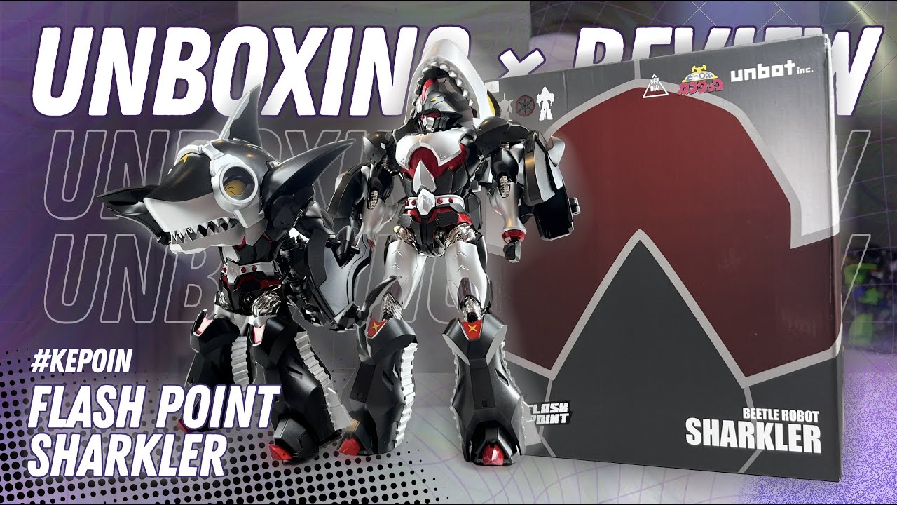Kepoin Flash Point Sharkler | Unboxing x Review