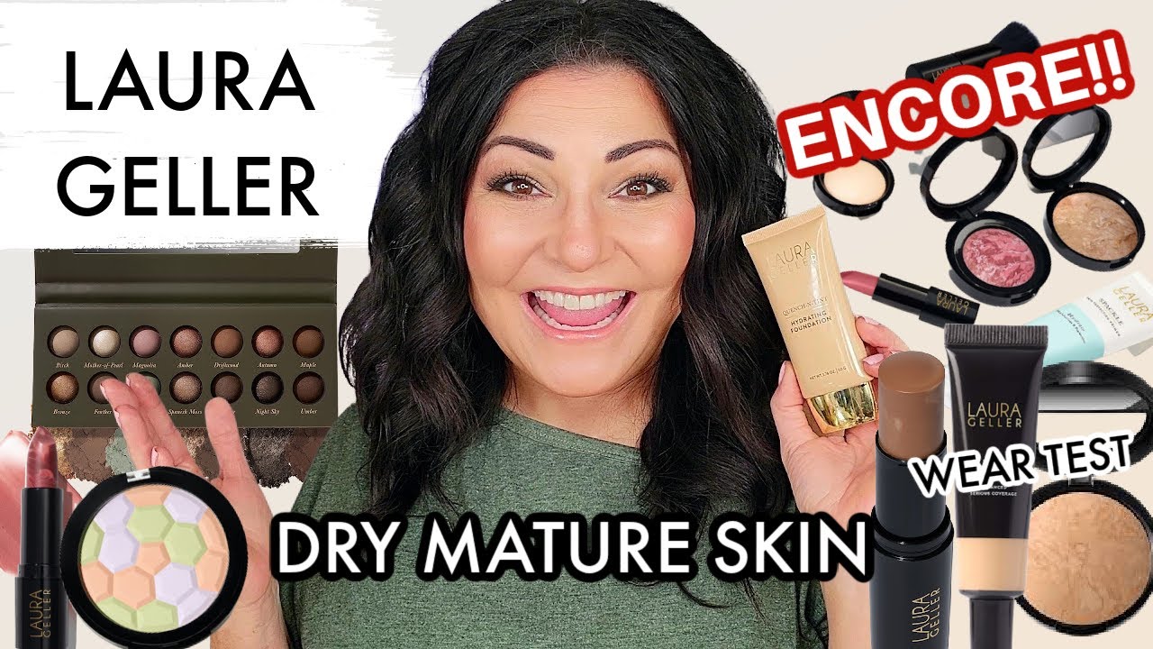 Laura Geller Encore! Testing More Products | Dry Mature Skin
