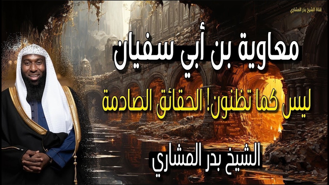 ليس ما تظنون 😭💔 معاوية بن أبي سفيان - أسرار لم يكشفها أحد من قبل - الشيخ بدر المشاري