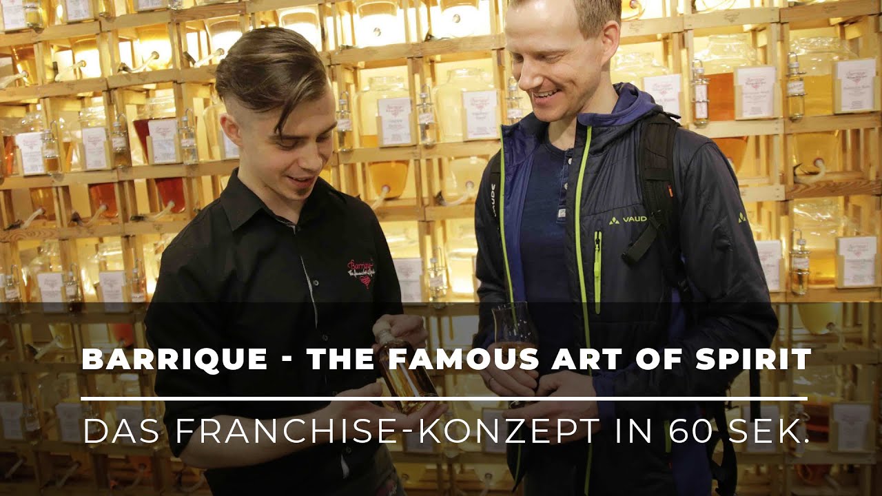 Gesch&auml;ftser&ouml;ffnung im Weinhandel vor Ort und online - das Franchise Barrique in 60 Sekunden