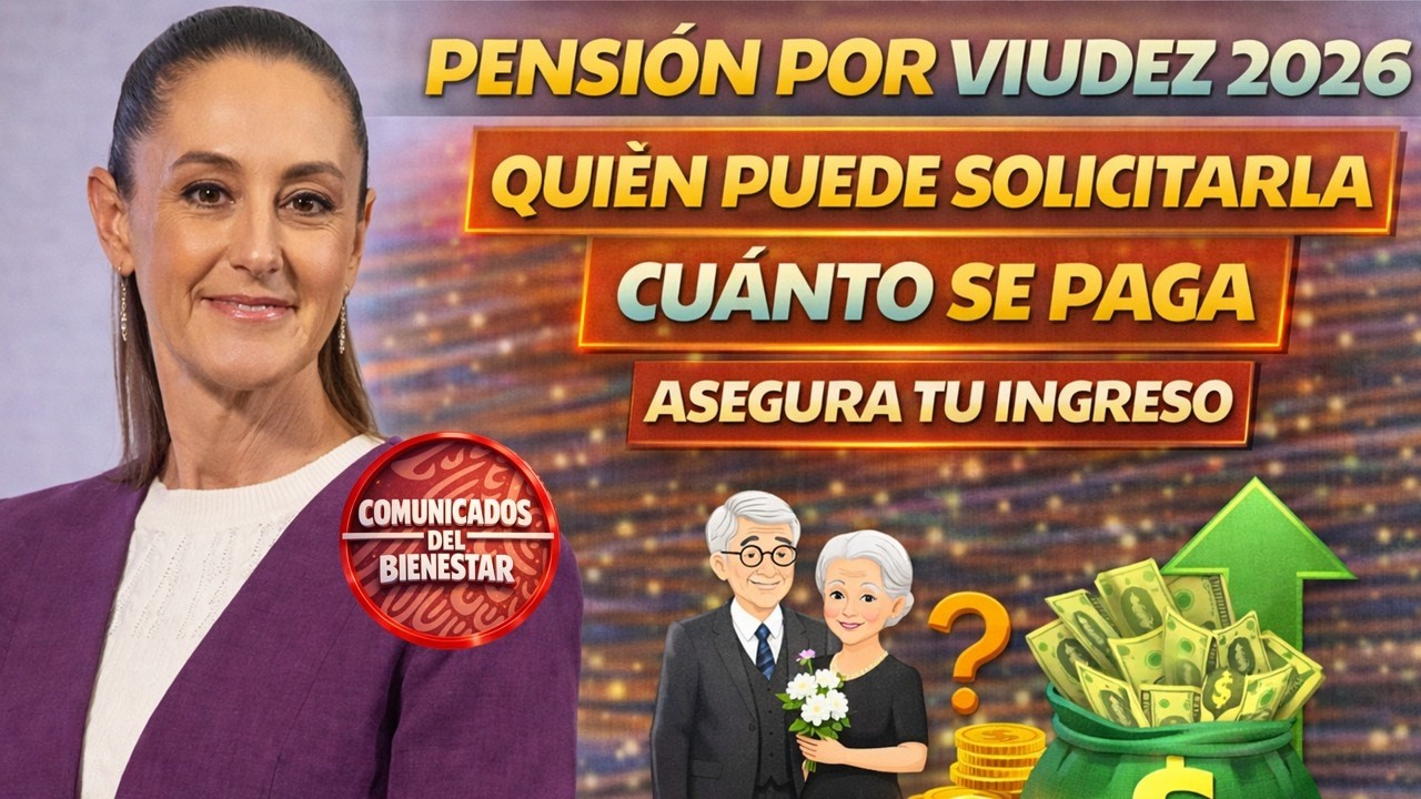 😲 PENSI&Oacute;N DE VIUDEZ IMSS 2026: DESCUBRE QUI&Eacute;NES TIENEN DERECHO a SOLICITARLA 💥💸