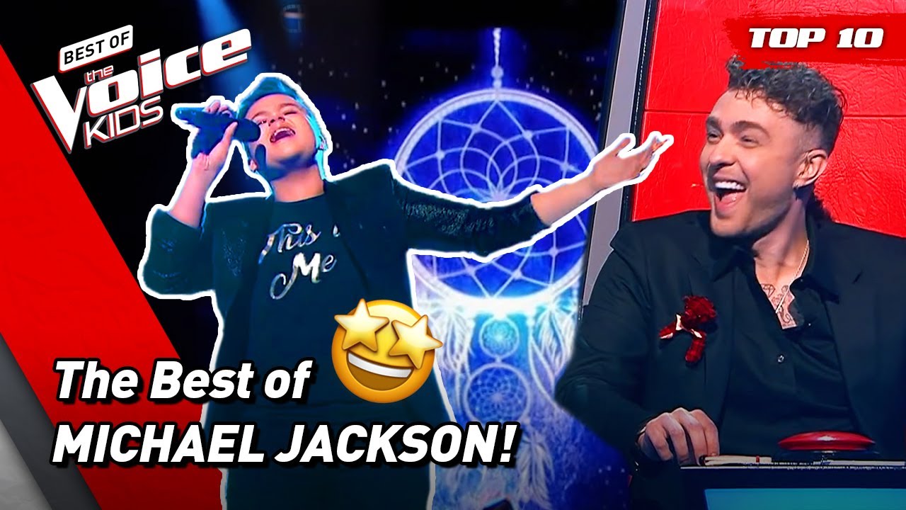 The BEST of the King of Pop MICHAEL JACKSON in The Voice Kids! 🤩| Top 10