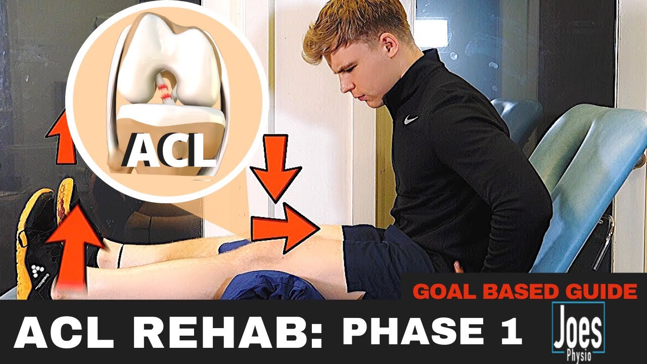ACL REHAB PHASE 1: A GOAL BASED APPROACH FOR ACL REHAB| How to recover from an ACL tear fast!!