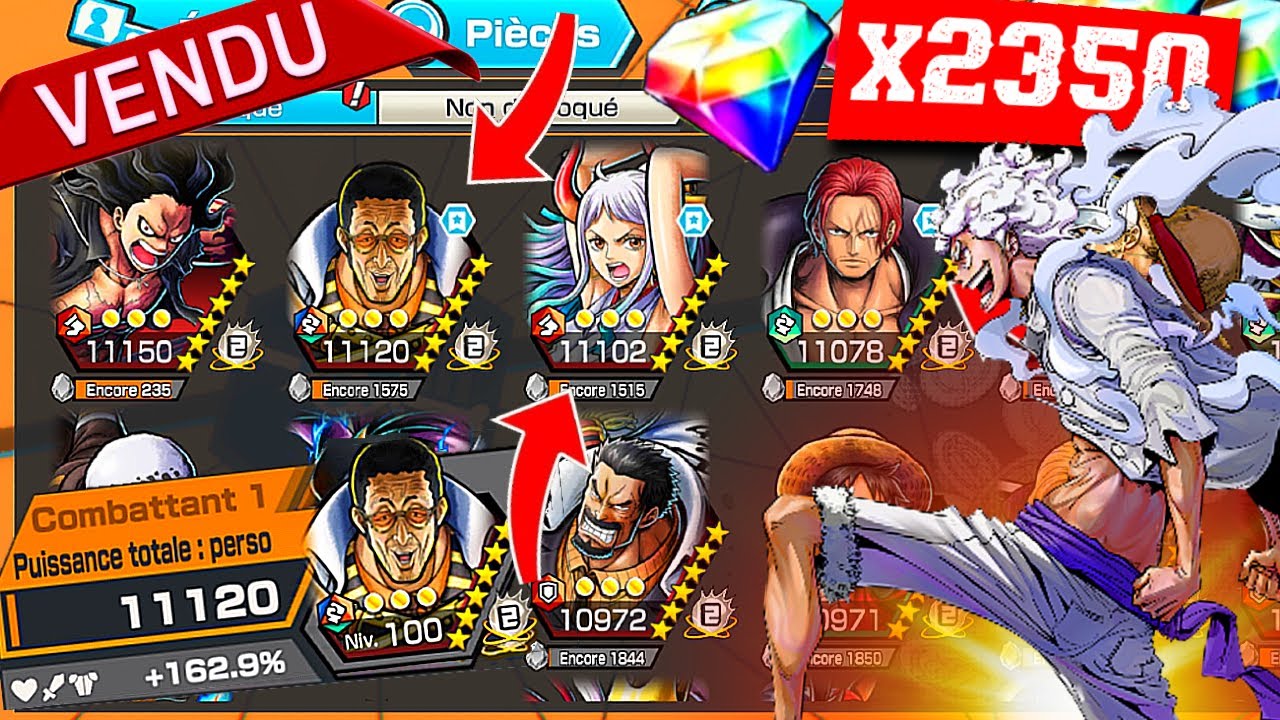 C'est TERMINÉ OPBR ! J'ai VENDU mon DERNIER COMPTE (Je révèle la somme) One Piece Bounty Rush