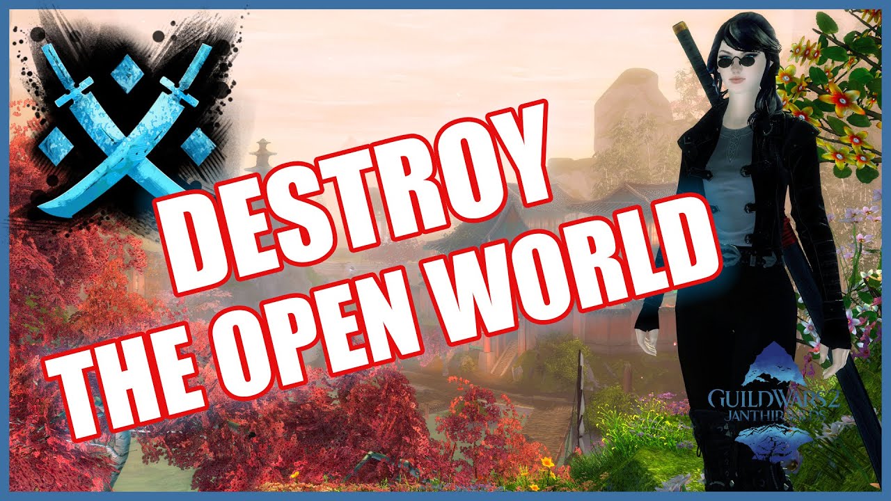 GW2 - Power Willbender Build Guide - PVE Open World - Guild Wars 2 Janthir Wilds