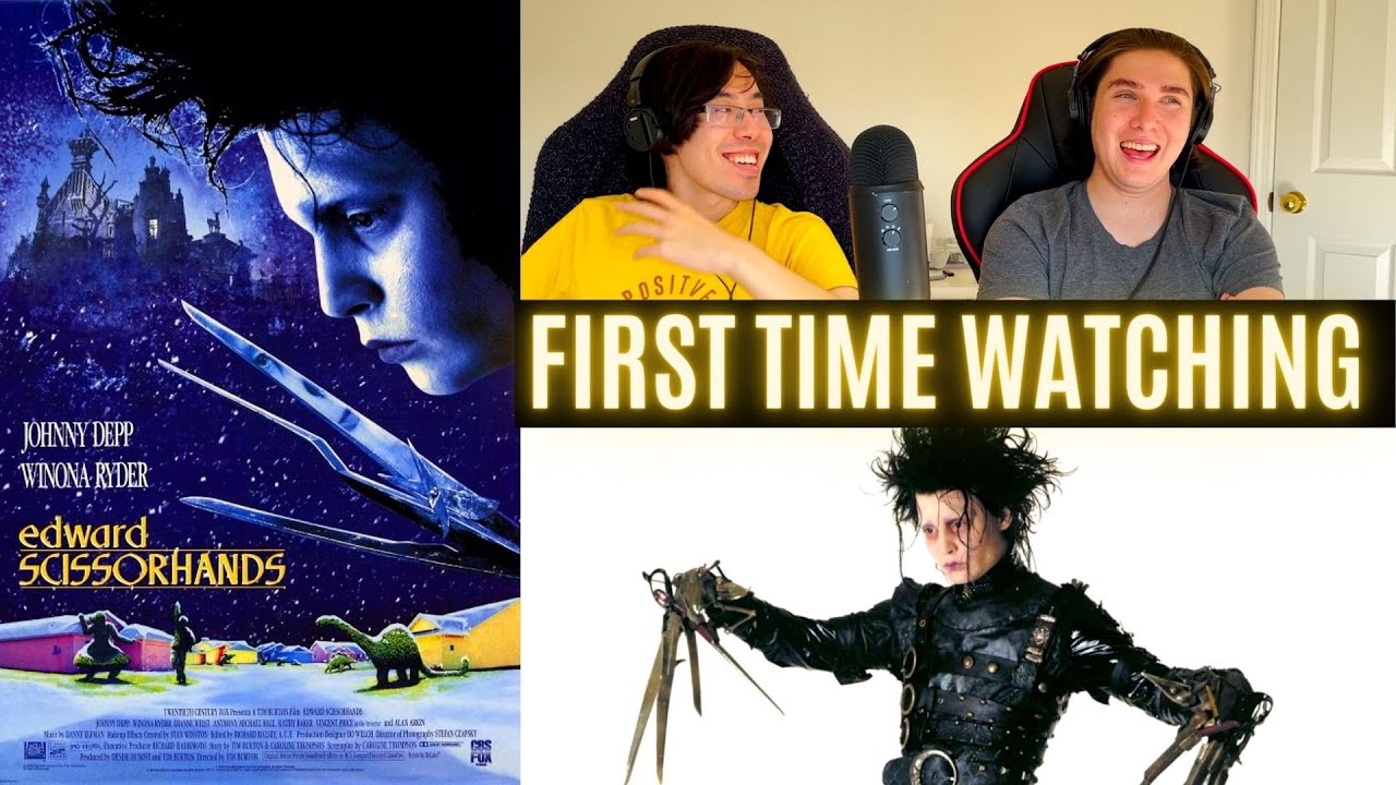 *Эдвард Руки-ножницы* ОН ТАКОЙ МИЛЫЙ!!! (Смотрю впервые) Классические фильмы