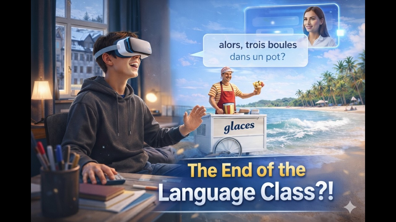 The end of the foreign language class as we know it (or AI and foreign language teaching)