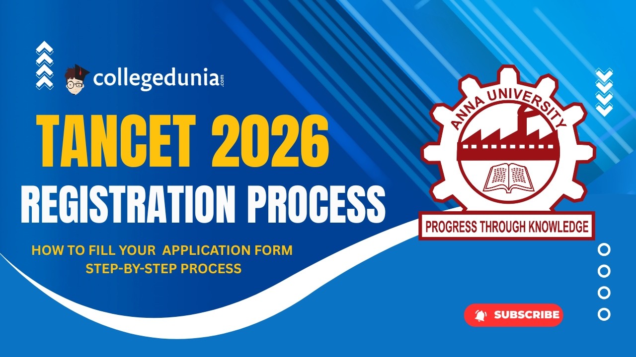 TANCET 2026 Registration | Step-by-Step Application Process