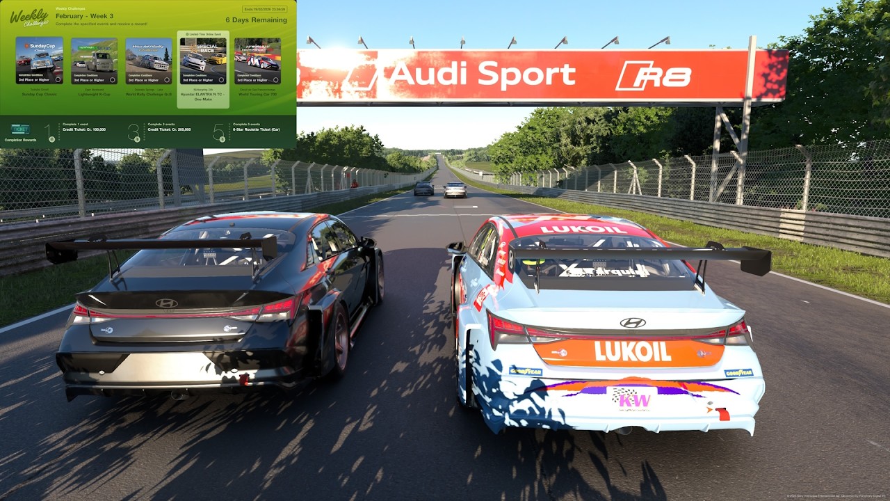 GT7 | Weekly Challenge | February - Week 3 | Special Event | Hyundai ELANTRA N TC - One-Make