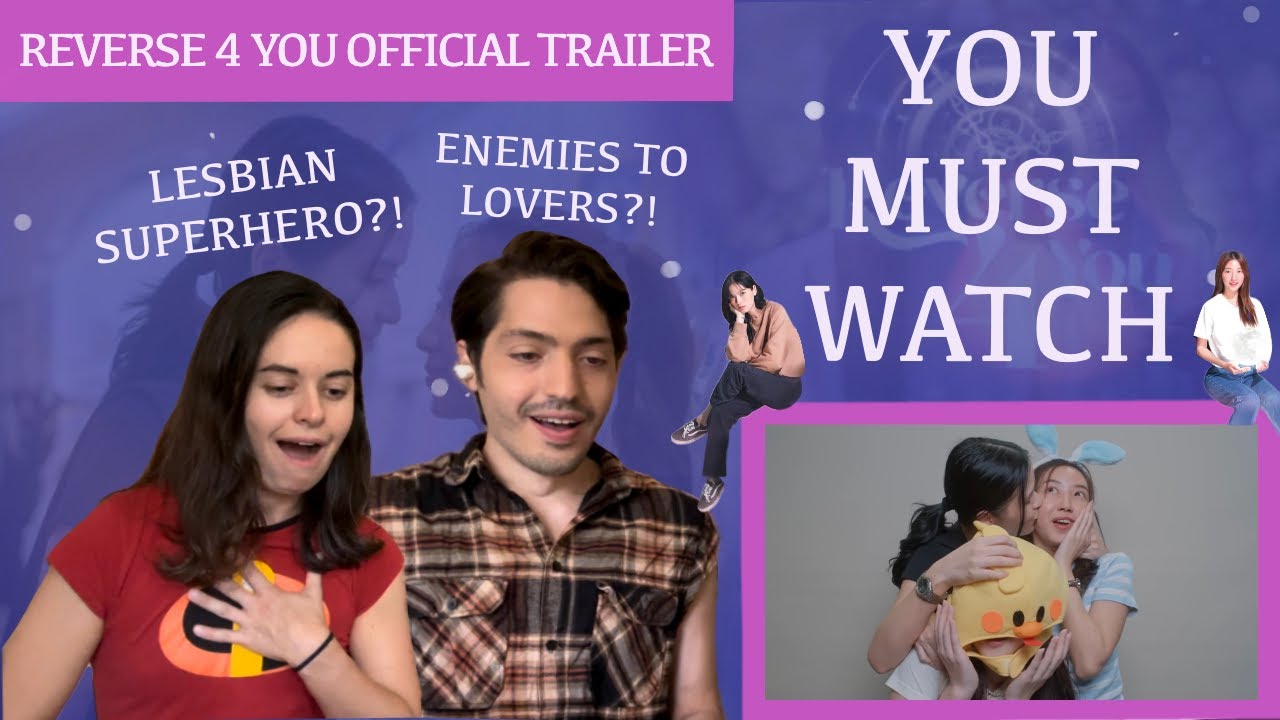 REVERSE 4 YOU OFFICIAL TRAILER REACTION (OMG WE ARE SO EXCITED!!)