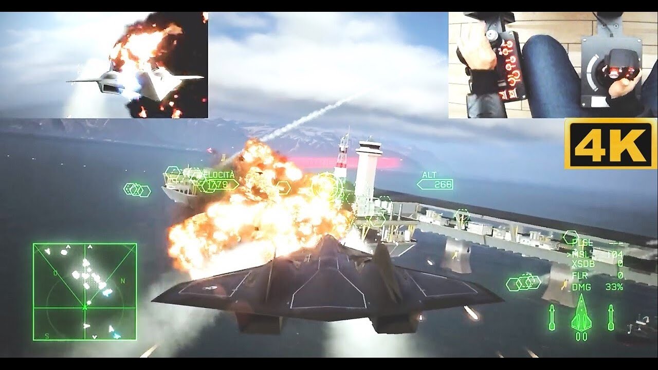 Darkstar - Ace Combat 7 | Logitech X56