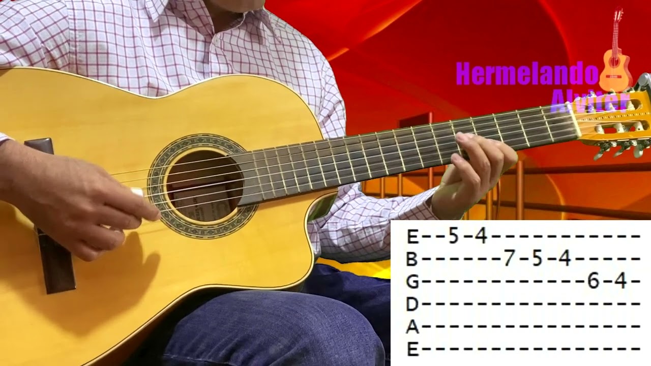 Corazón Mágico - Tutorial de Requinto en Guitarra Acústica - Benítez de la Sierra - Carlos Benítez