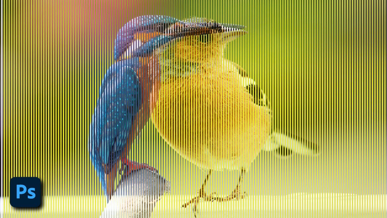 Lenticular in Photoshop | How to create lenticular 3D design in Photoshop |