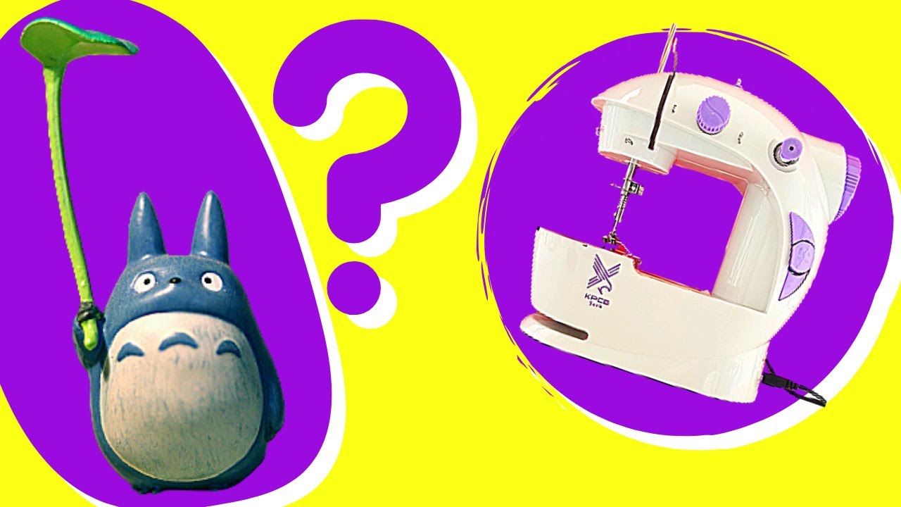 How to use a Mini Sewing Machine to create a DIY Totoro Plushie Planner Cover | Sew Much Fun!