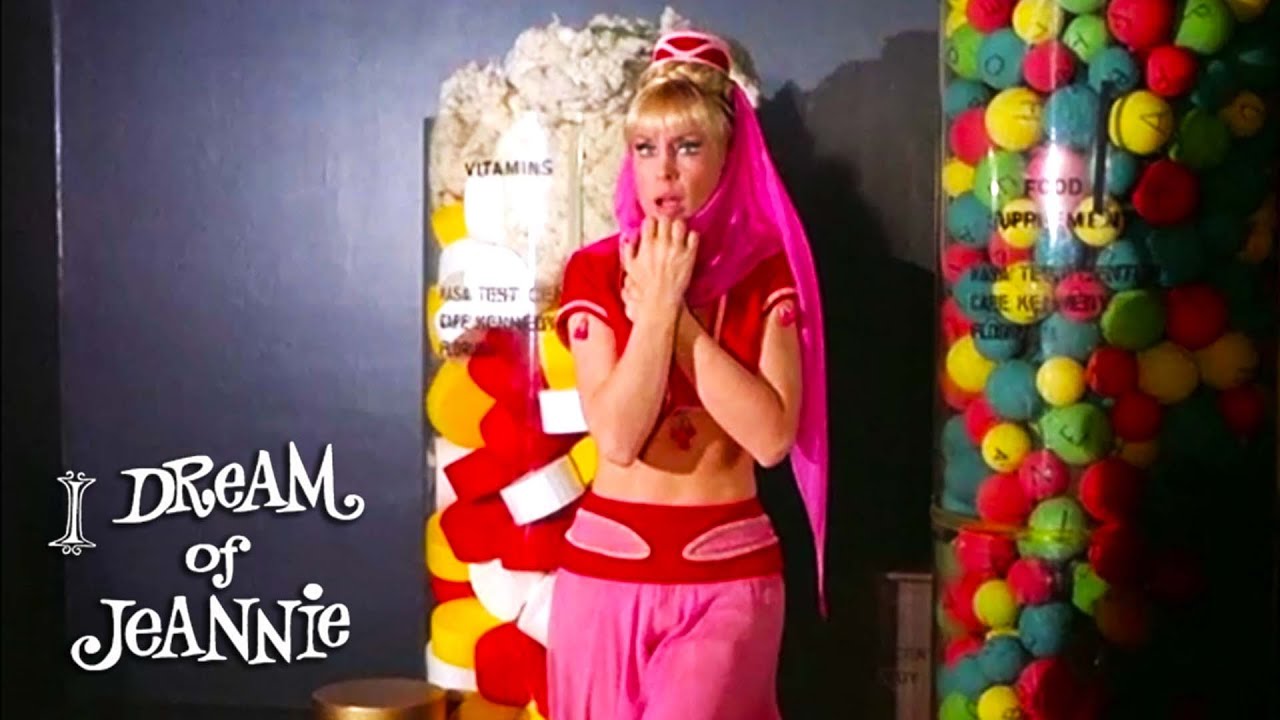Tony & Roger Try To Break Jeannie Out! | I Dream Of Jeannie