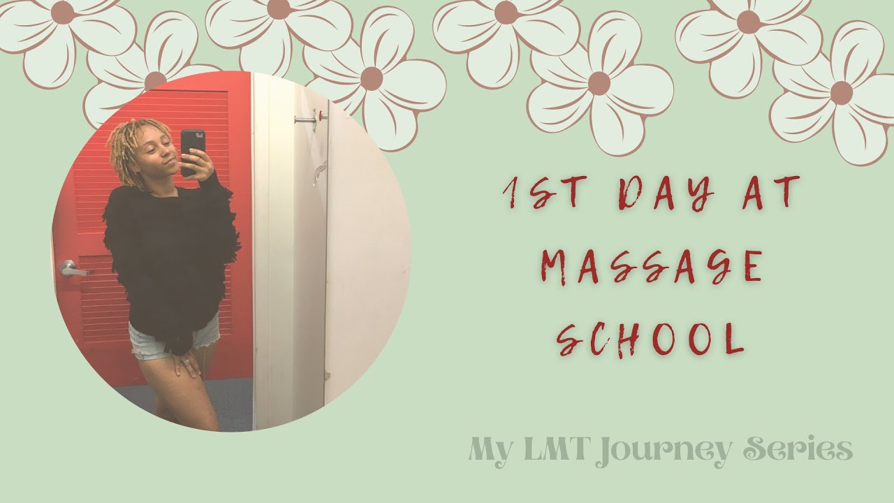 My First Day At Massage School | Aveda Institute | LMT journey