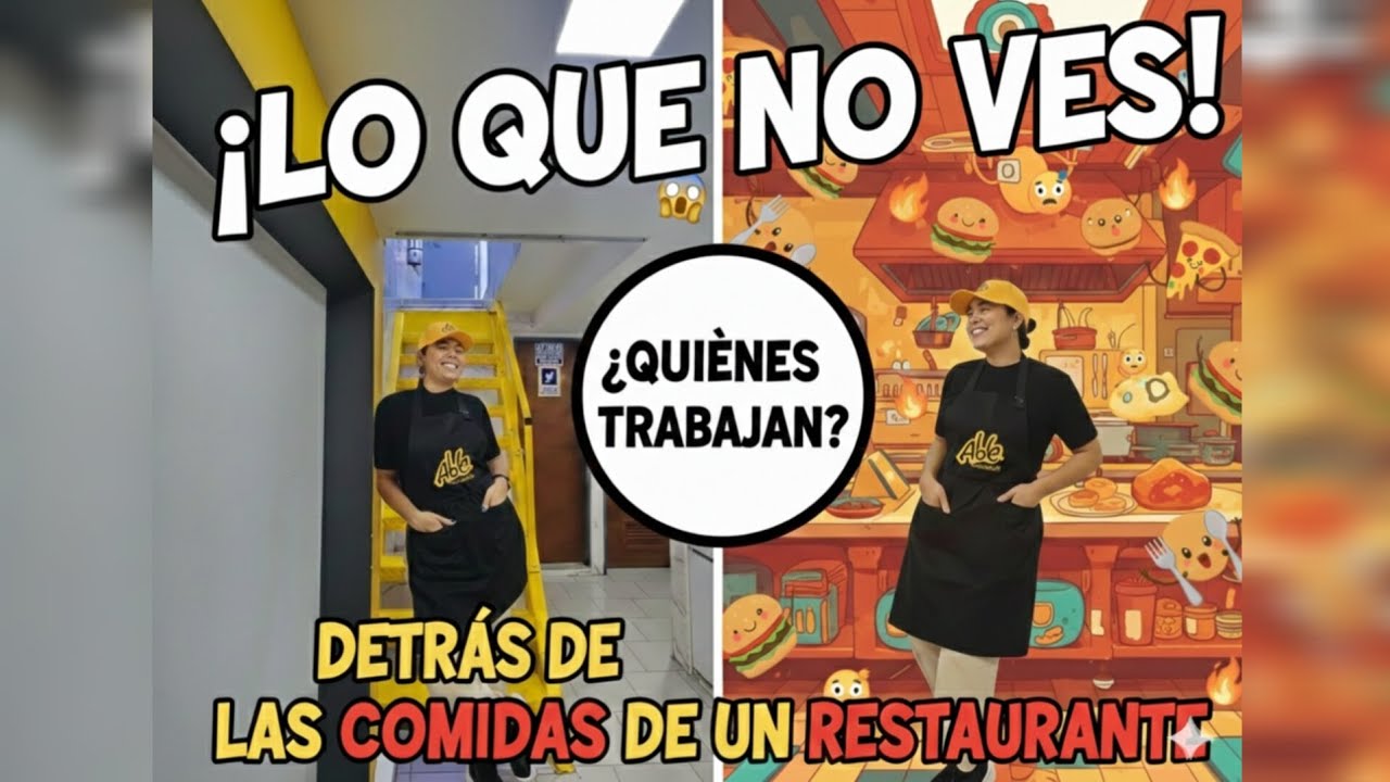 🍟🍔 UN RESTAURANTE EN CARACAS | ABLAN  LOS EMPLEADOS 👨🏼‍🍳👩🏼‍💻#caracas #gourmet #restaurantes #comida