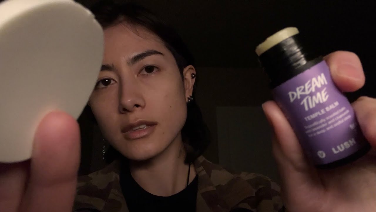 Visual and sound spa ~ Soap sounds, face cleaning + brushing ASMR whispered