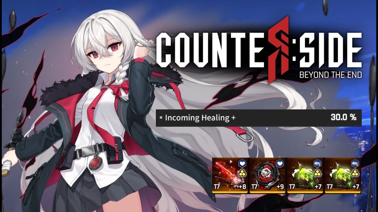 Using Rearm Orca w/ 30% Incoming Healing Gear「Counter:Side Global PvP」