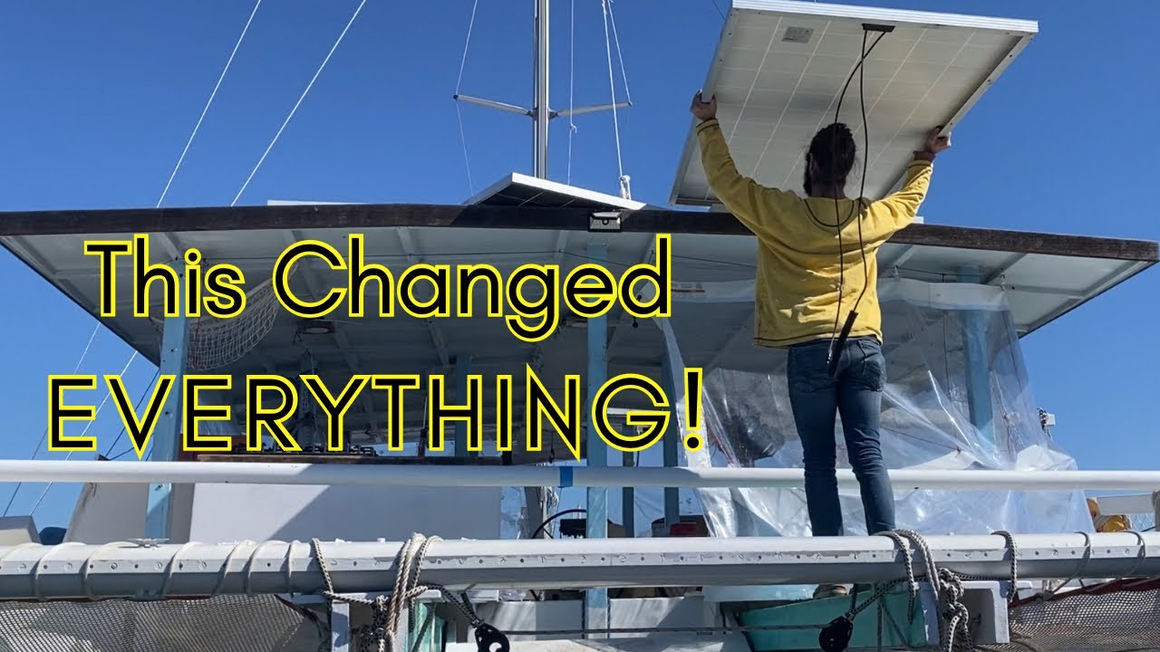 Boat Life Updates | Solar Going Up & Head Progress On Our Wharram Tiki 46