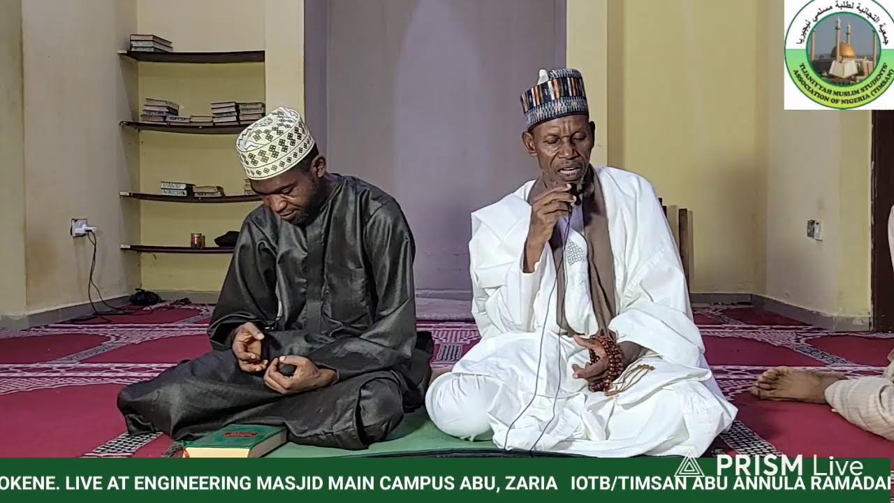 IOTB/TIMSAN ABU ANNUAL RAMADAN TAFSEER  DAY 8