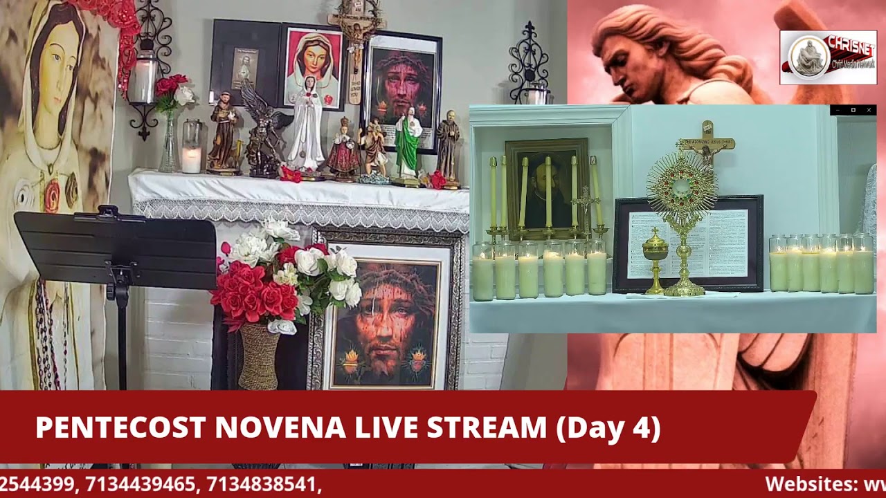 PENTECOST NOVENA LIVE STREAM (Day 4)