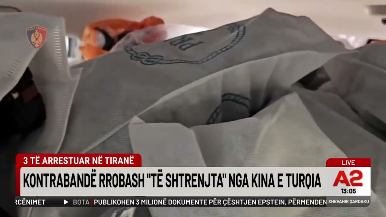 Kontrabandë rrobash nga Kina, 3 të arrestuar në Tiranë