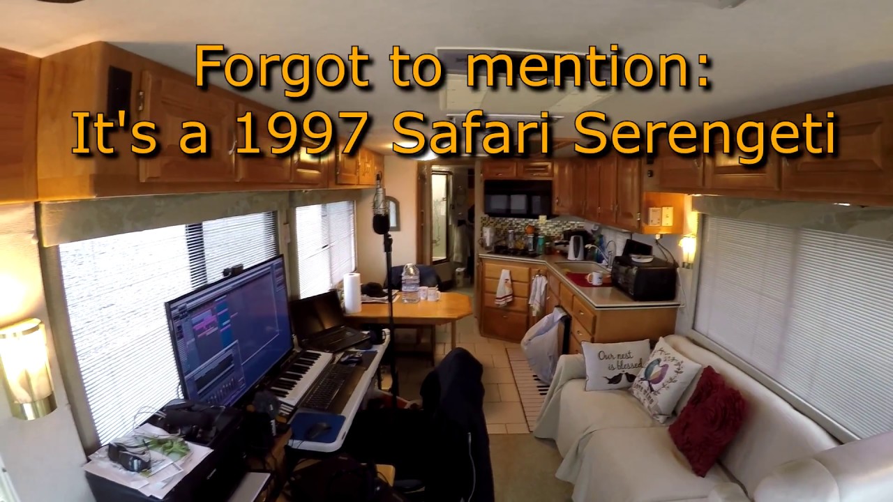 Fulltime RV: Tour of our 1997 Safari Serengeti Motorhome (part 1)