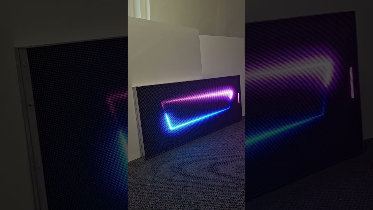 P5 OUTDOOR 160x64cm + temperature sensor #wyświetlacz #advertising #telebim #ledtablice #leddisplay