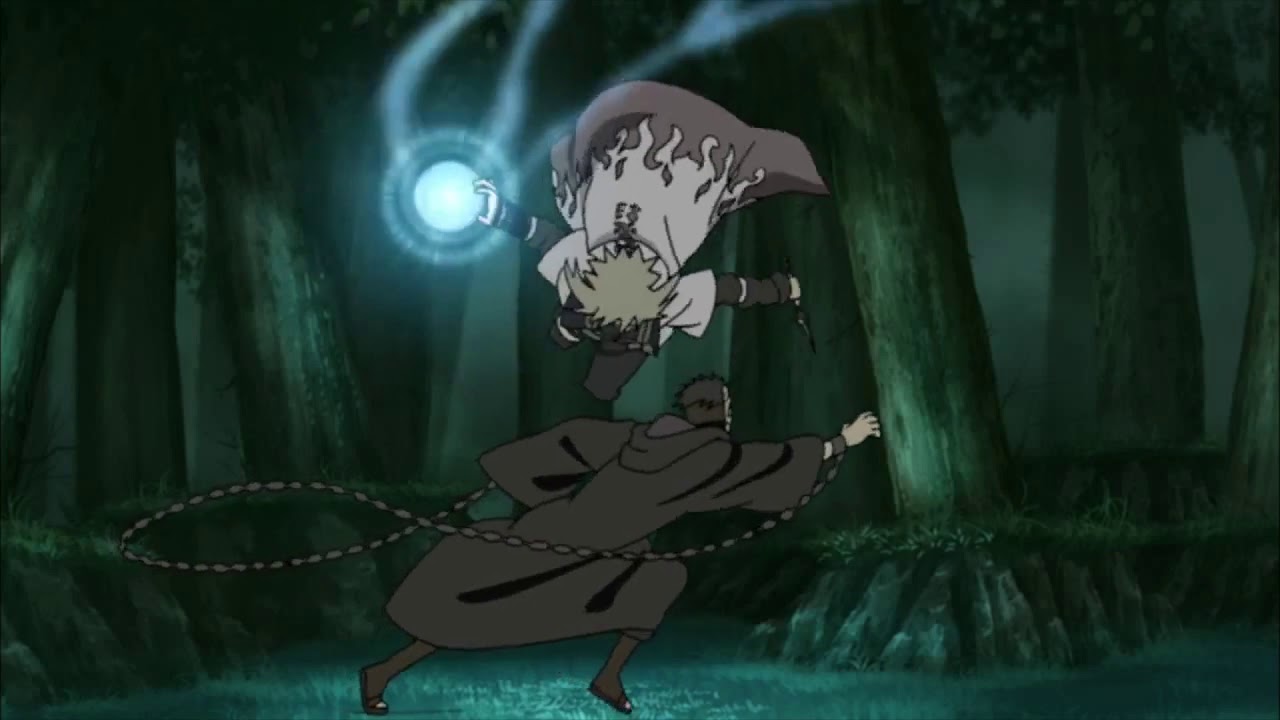 Minato vs. Tobi - Flying Raijin Level 2 (English dub) HD