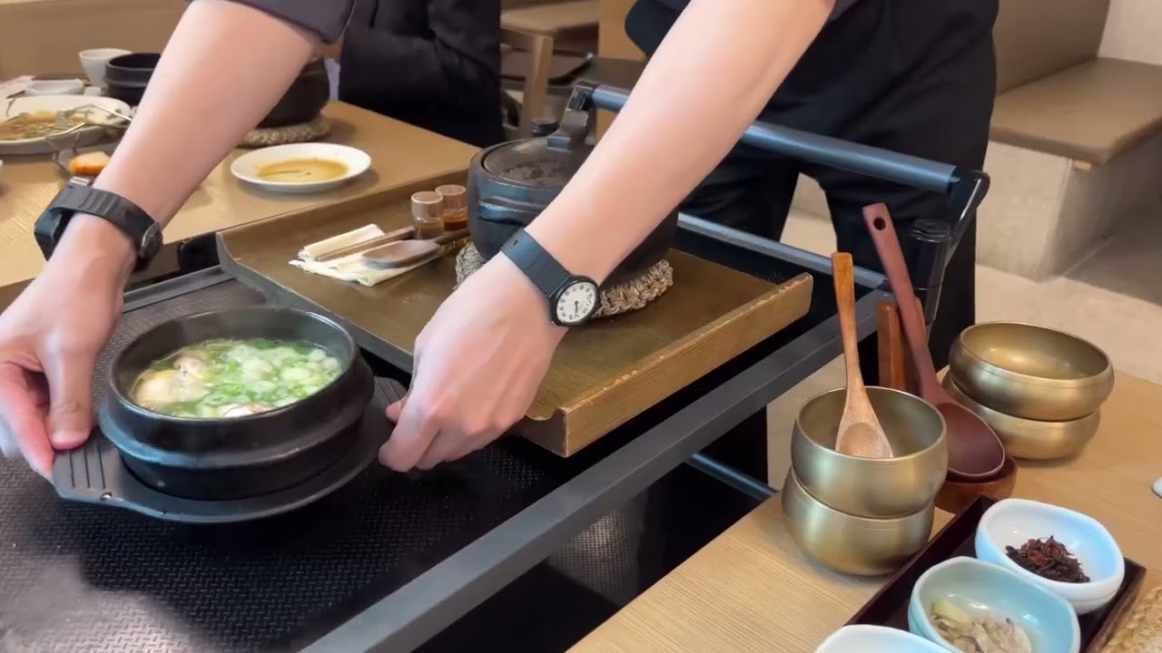 한암동 여의도 / 미경산 한우 육전, 도미 솥밥