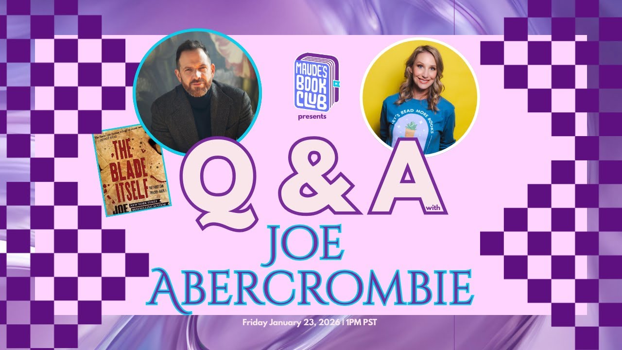 Q&A with Joe Abercrombie About The Blade Itself