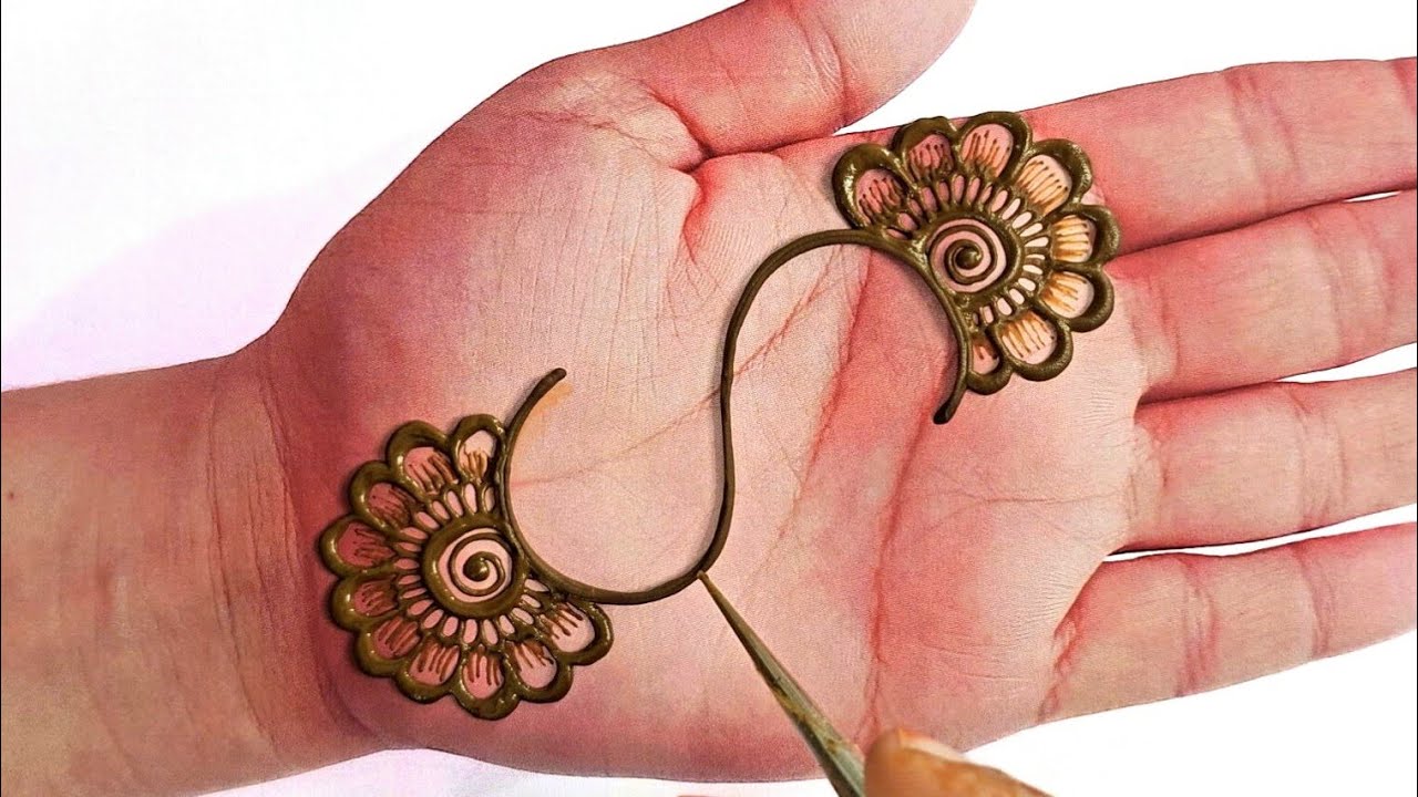 Easy S Alphabet Special Stylish Mehndi Design|Mehandi design for Back hand | आसान मेंहदी डिजाइन