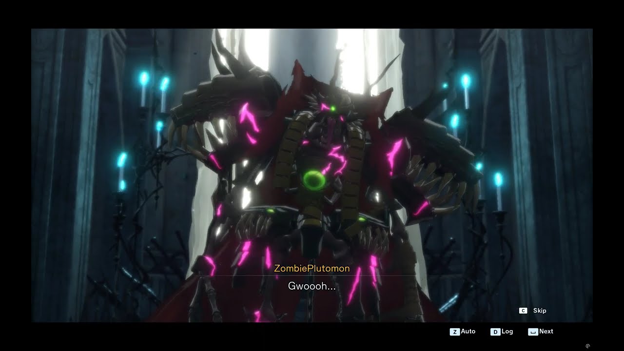 Digimon Story Time Stranger - 1-turn kill Zombie Plutomon [Mega+]. #digimonstorytimestranger