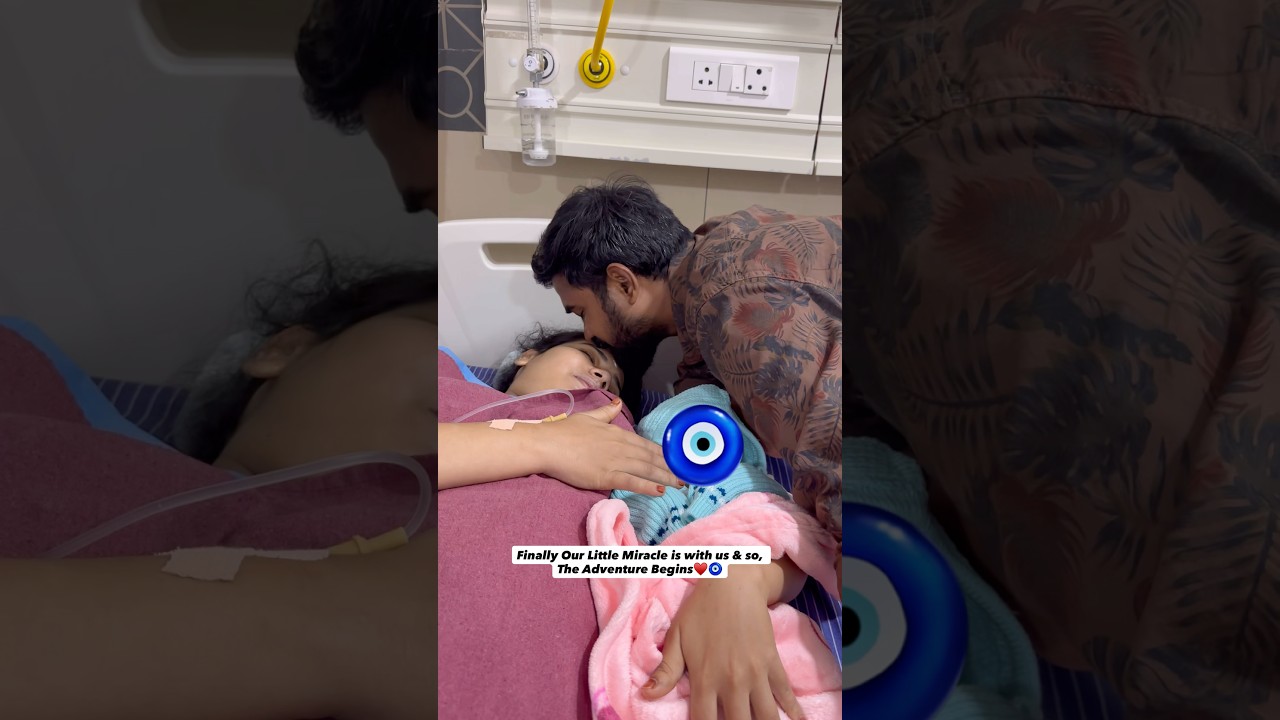 Our Delivery Story🧿&hearts;️🤰🏻 It&rsquo;s a BOY🩵 #pondycouple #delivery #pregnancy