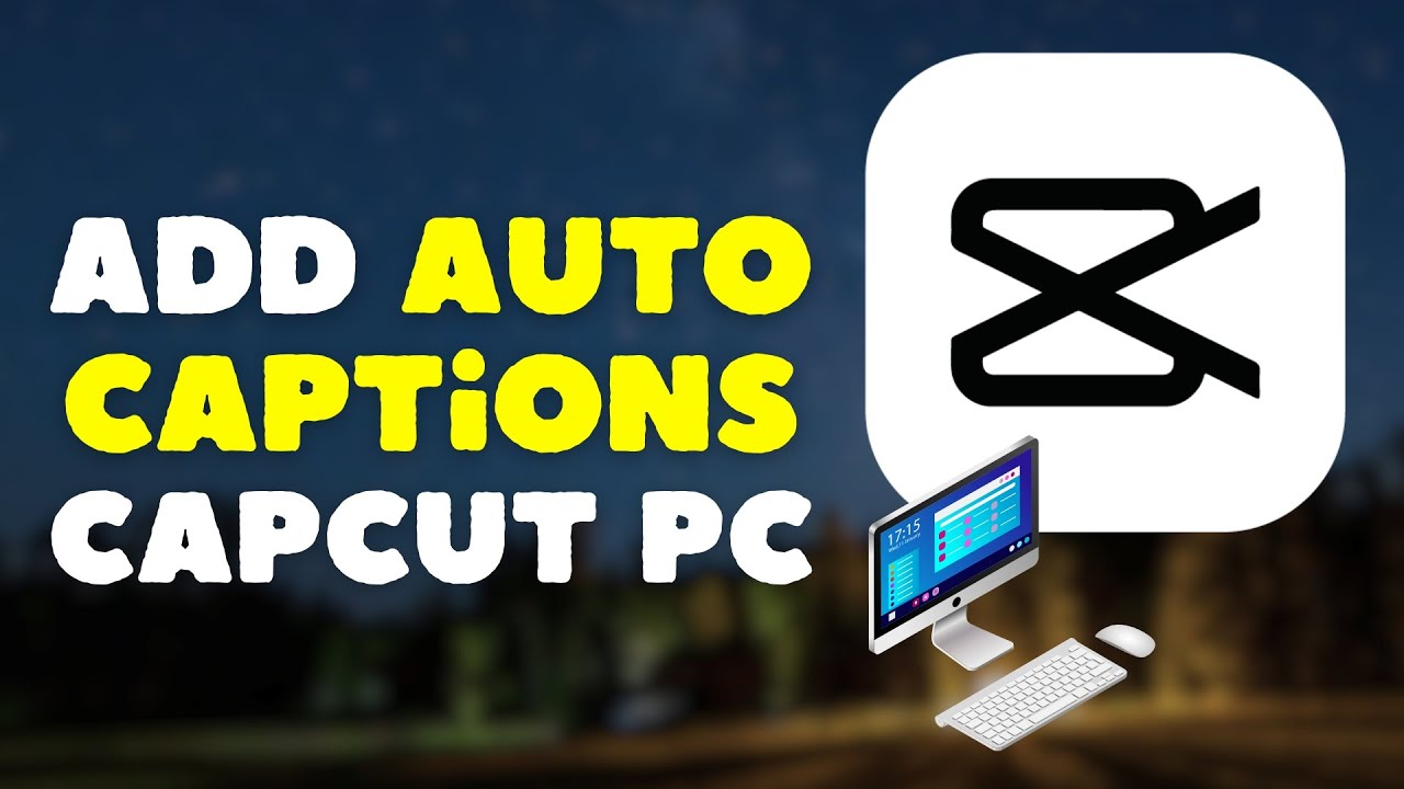 Как добавить автоматические субтитры в CapCut PC (2026)