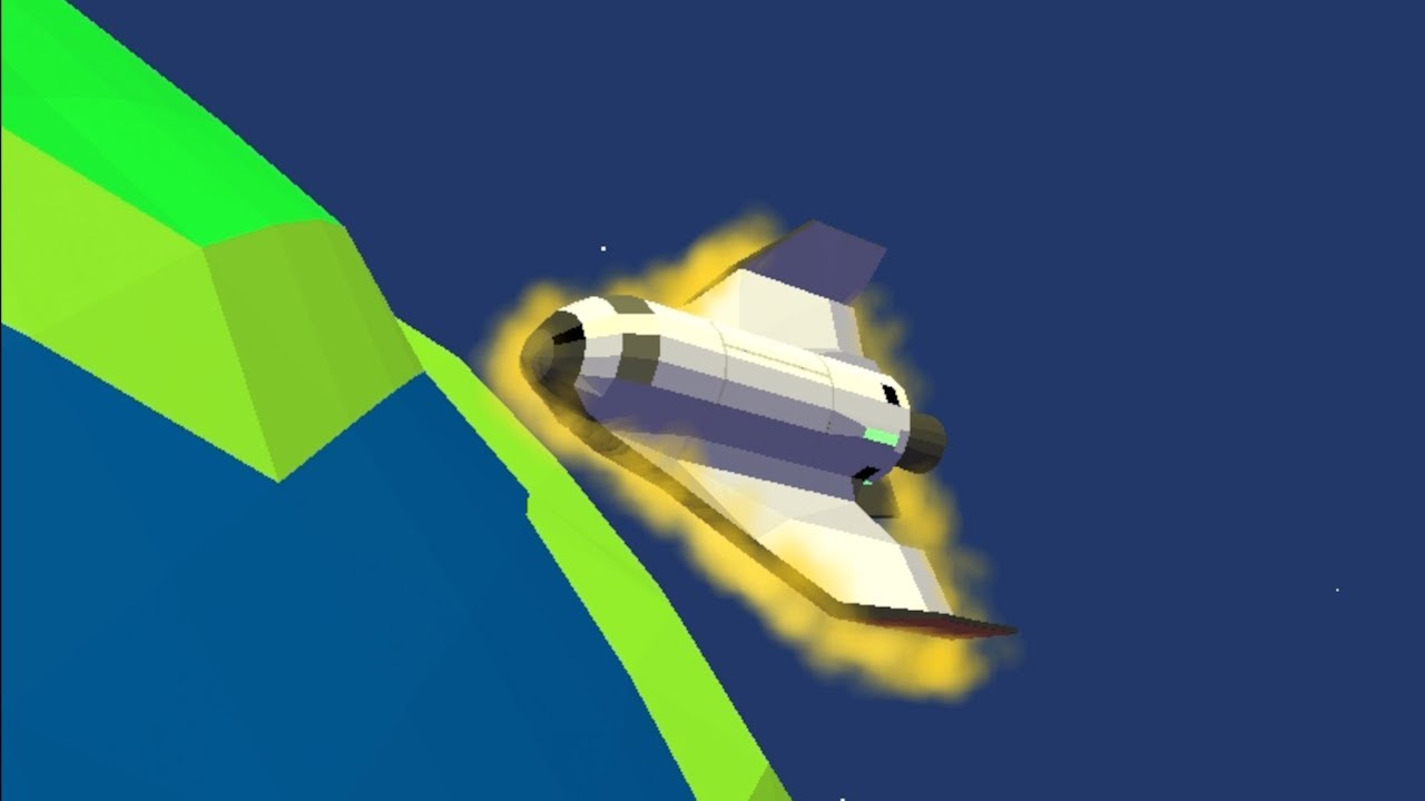 SA2138 Delta 10 Shuttle Re-entry