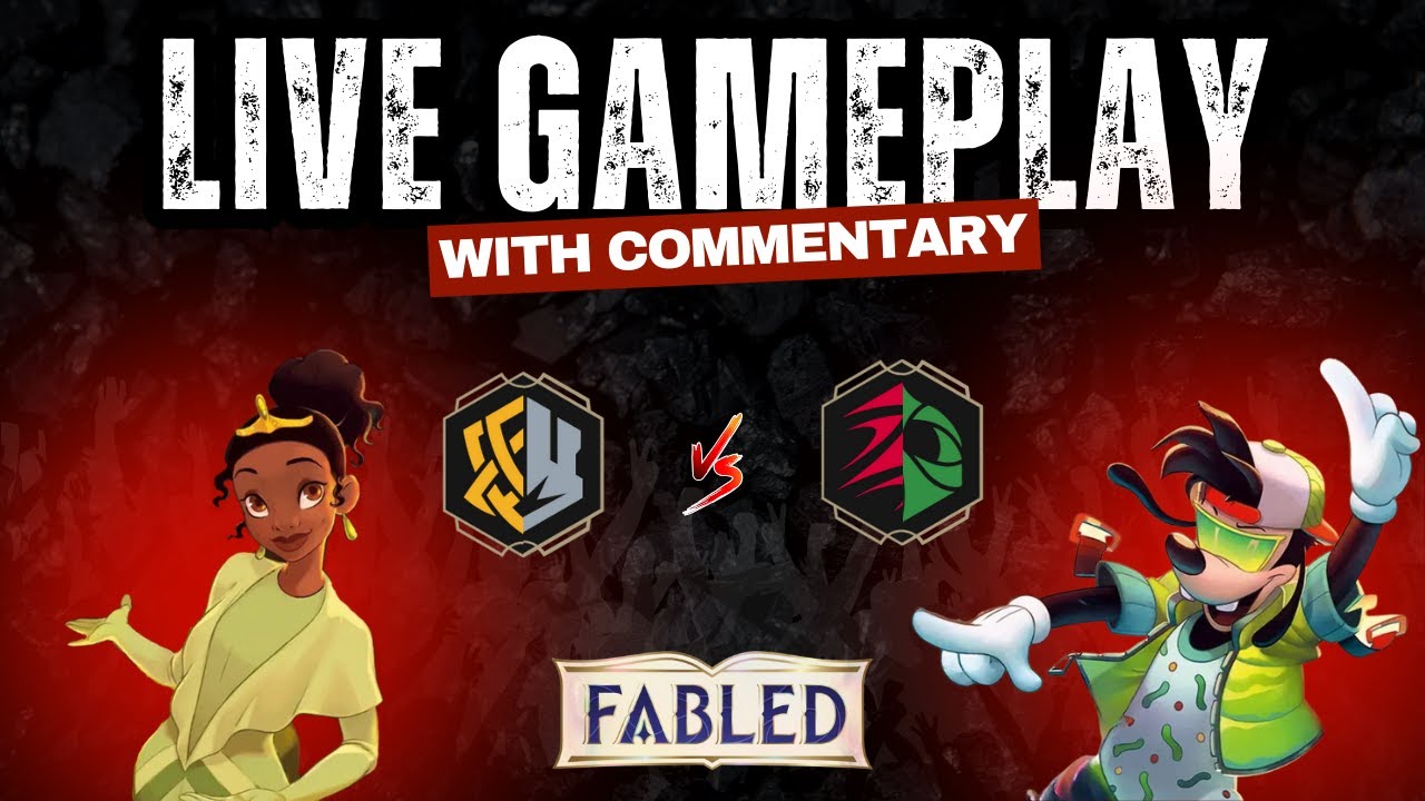 Max and Powerline Take on Aggro!! | Fabled Live Gameplay | Disney Lorcana