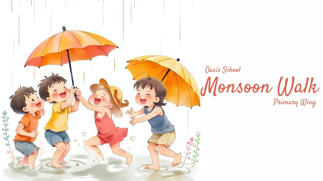 Monsoon Walk 2025 at Oasis School Raidurg