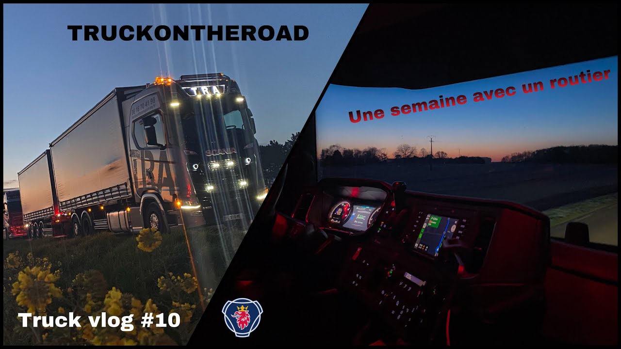 TRANSPORT D’UNE VÉRANDA DE 7M DE LONG ! | TRUCK VLOG #10 | TRUCKONTHEROAD